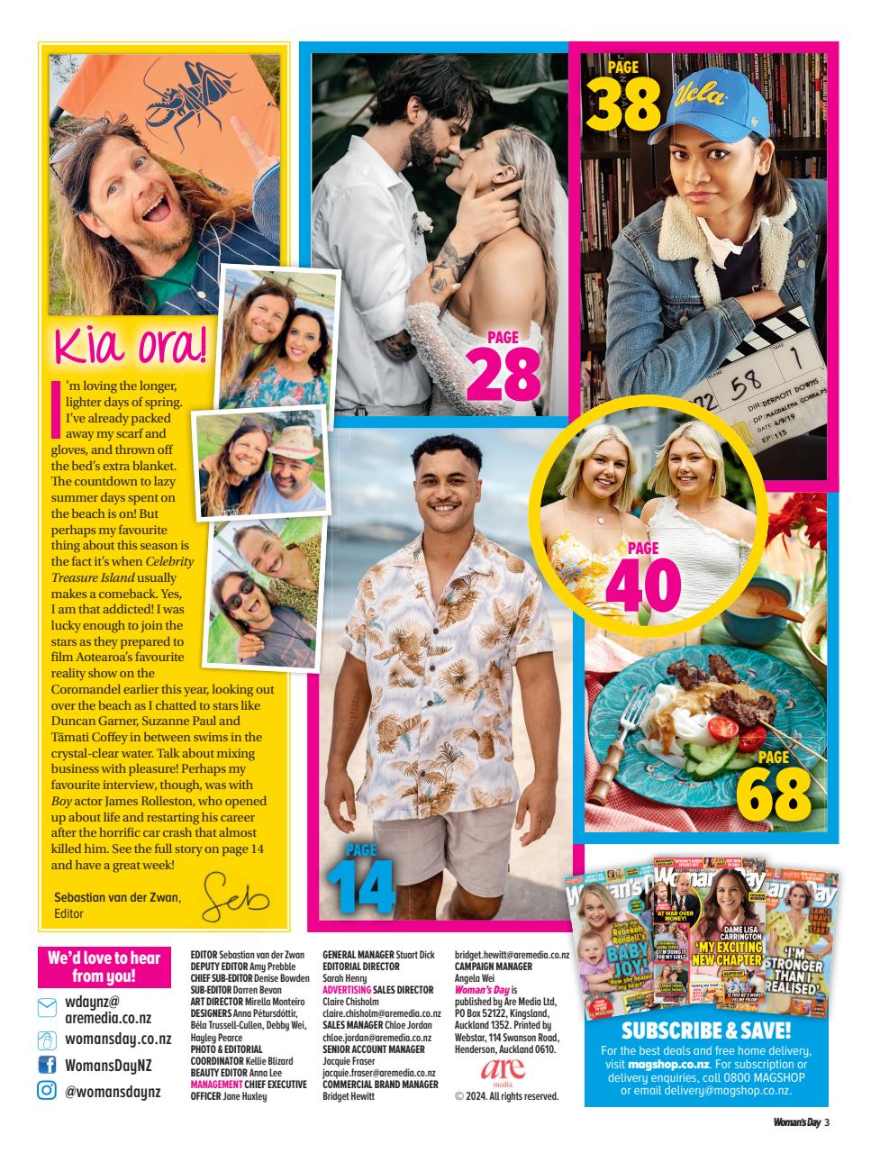 Woman's Day NZ Preview Pages