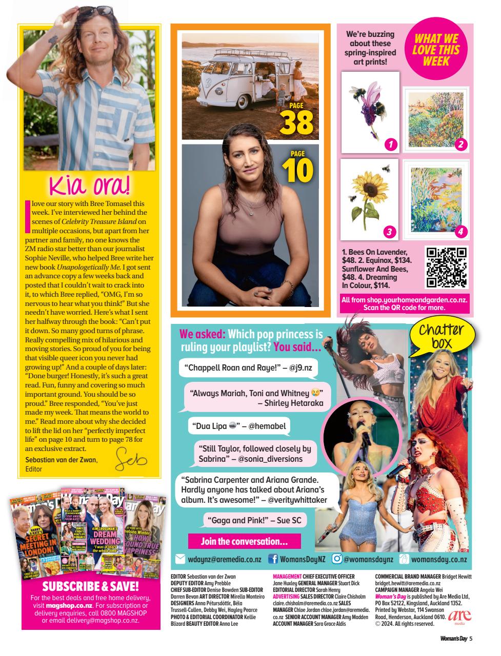 Woman's Day NZ Preview Pages