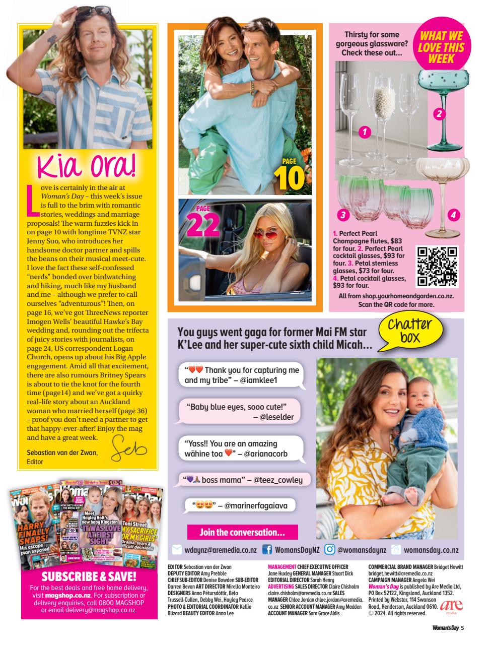 Woman's Day NZ Preview Pages