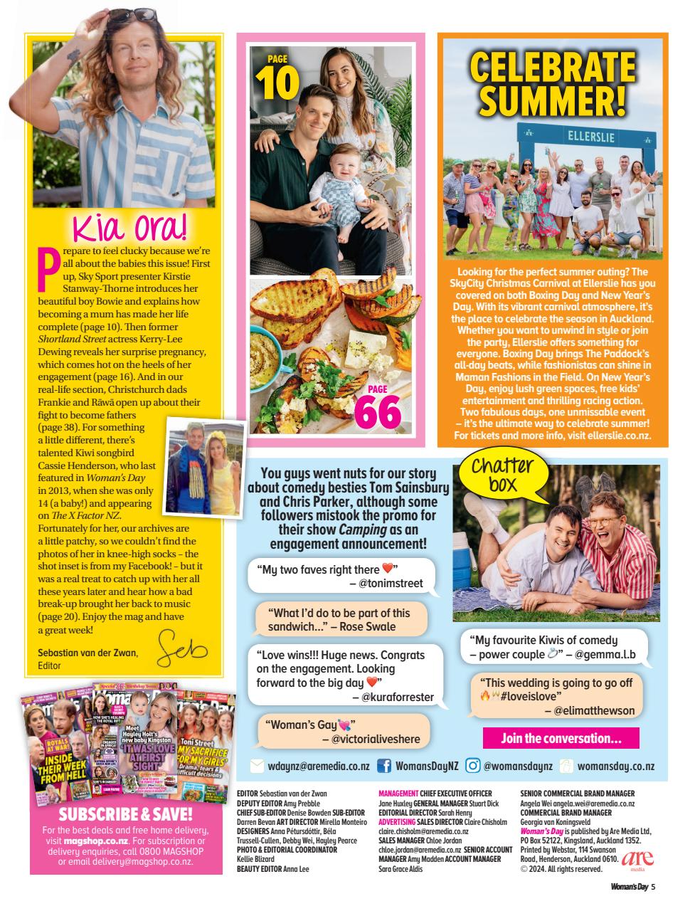 Woman's Day NZ Preview Pages