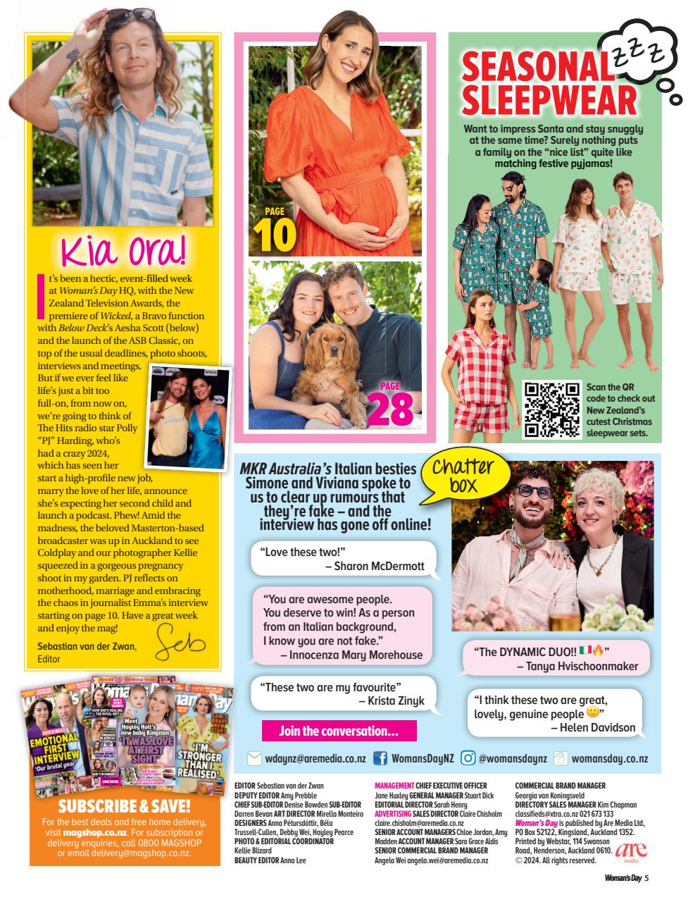 Woman's Day NZ Preview Pages