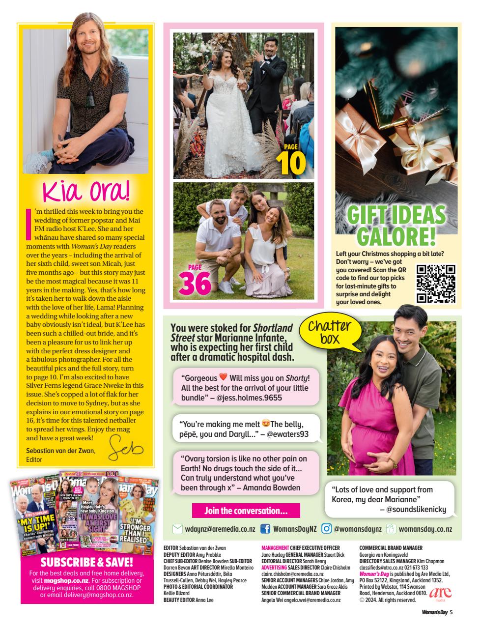 Woman's Day NZ Preview Pages