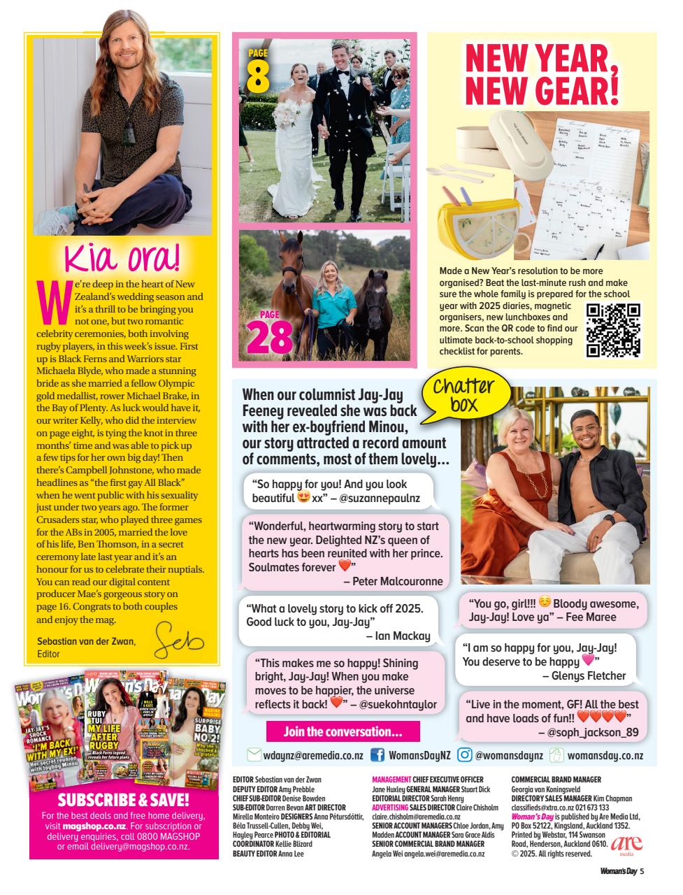 Woman's Day NZ Preview Pages