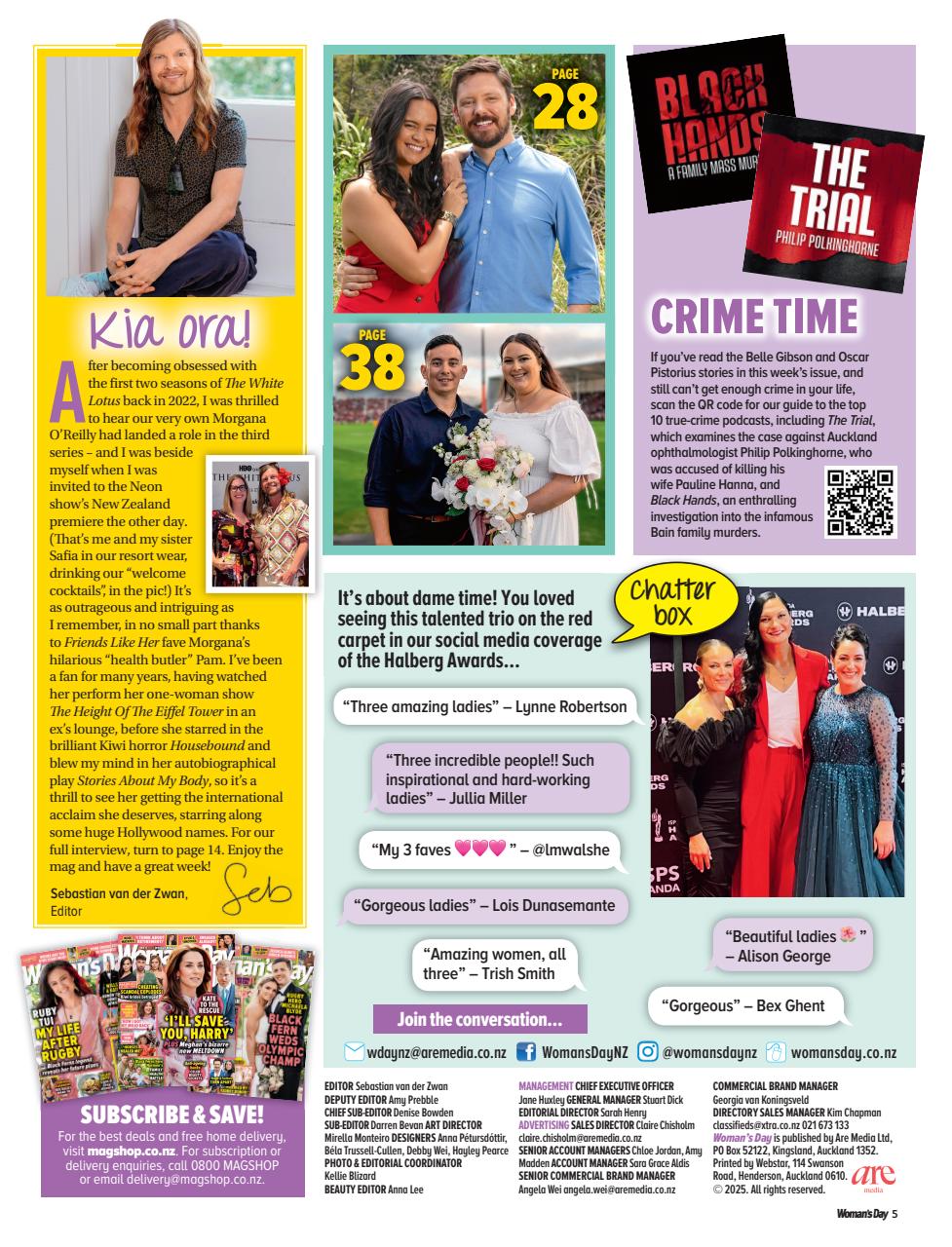 Woman's Day NZ Preview Pages