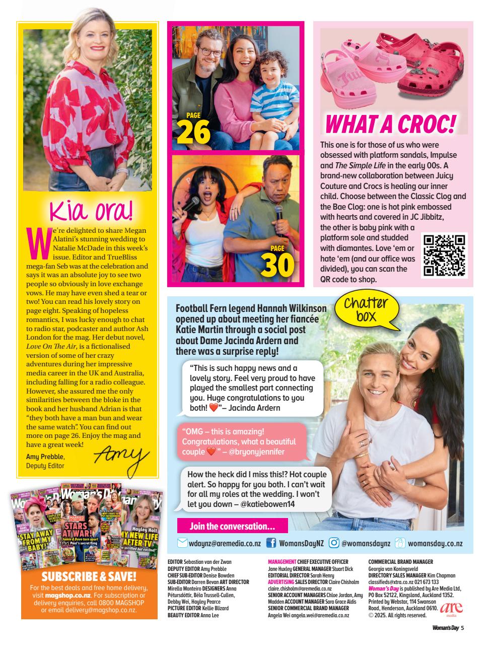 Woman's Day NZ Preview Pages