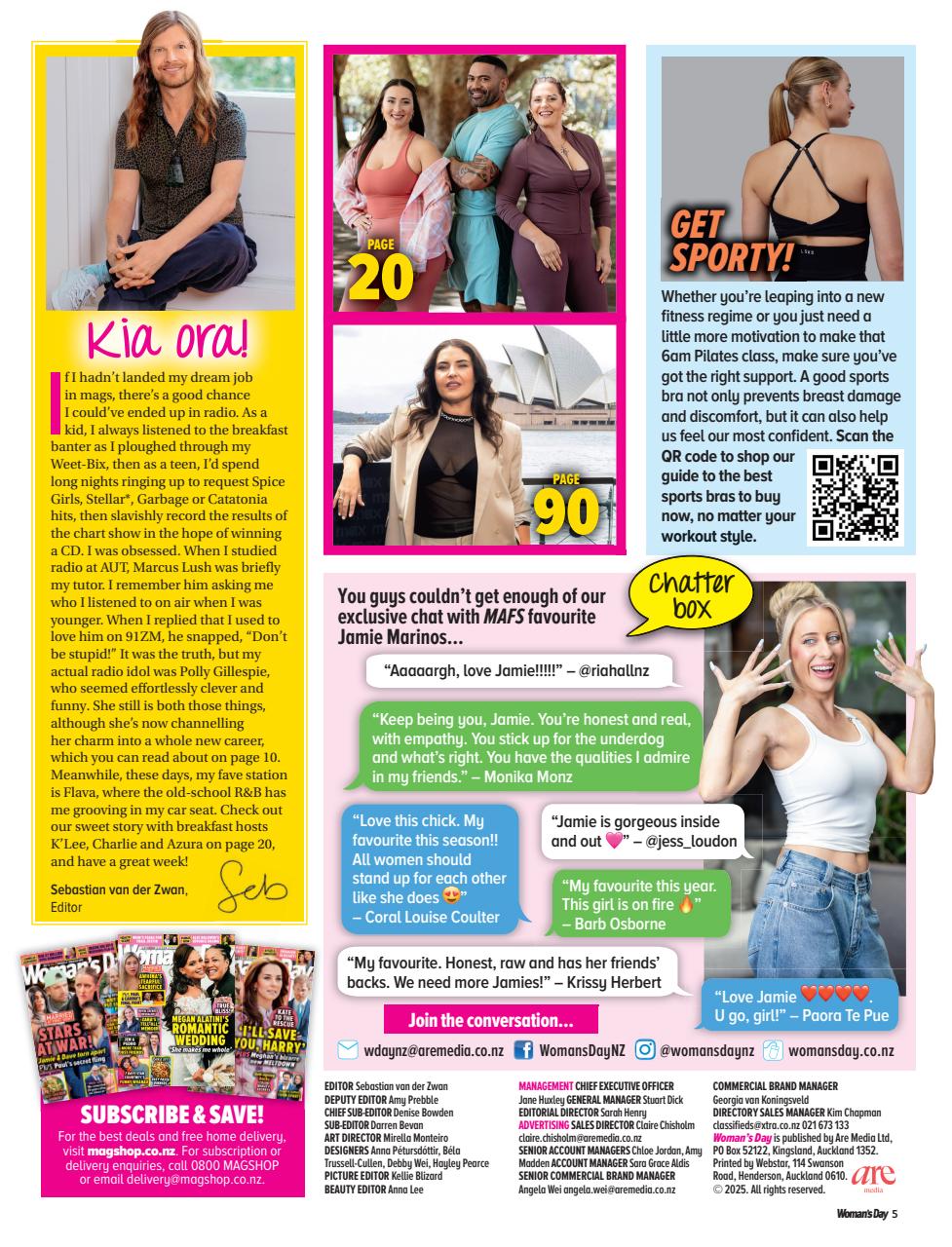 Woman's Day NZ Preview Pages