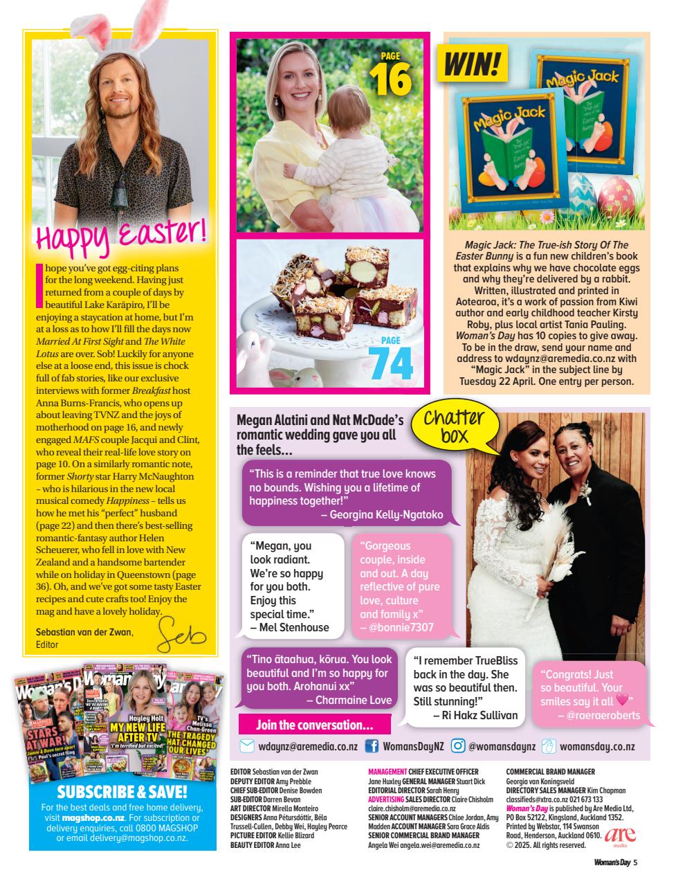 Woman's Day NZ Preview Pages