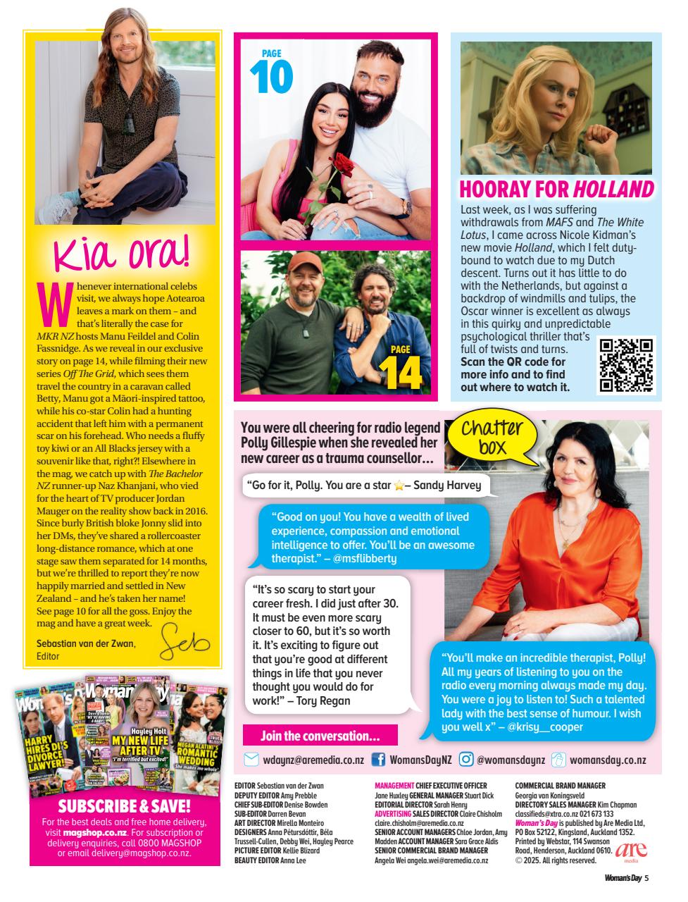 Woman's Day NZ Preview Pages
