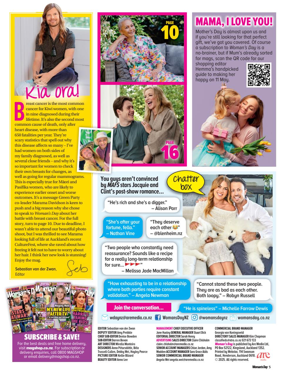 Woman's Day NZ Preview Pages
