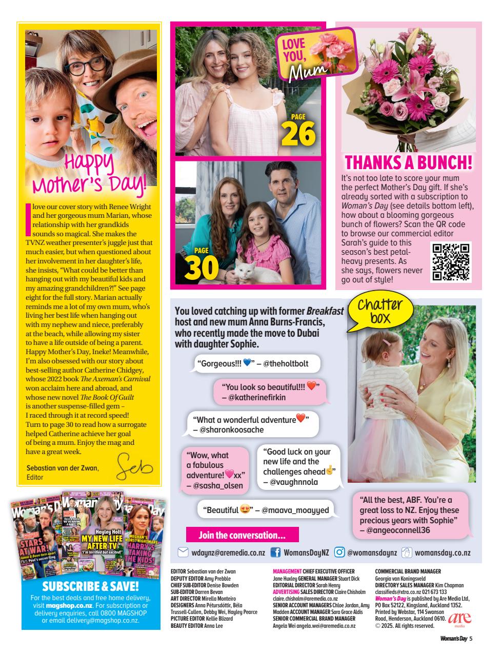Woman's Day NZ Preview Pages