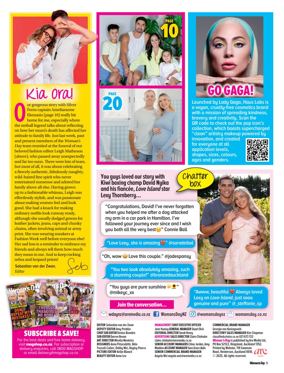 Woman's Day NZ Preview Pages