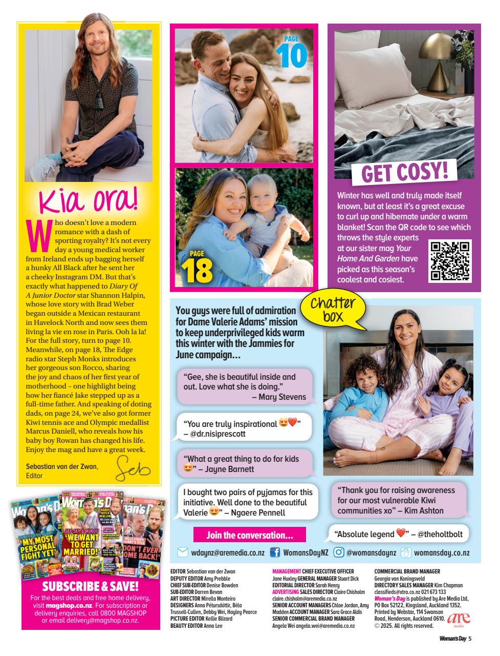 Woman's Day NZ Preview Pages
