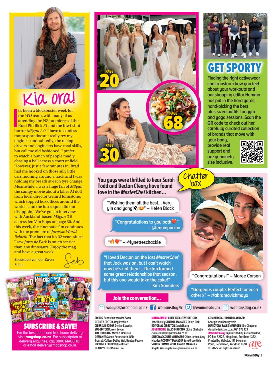Woman's Day NZ Preview Pages