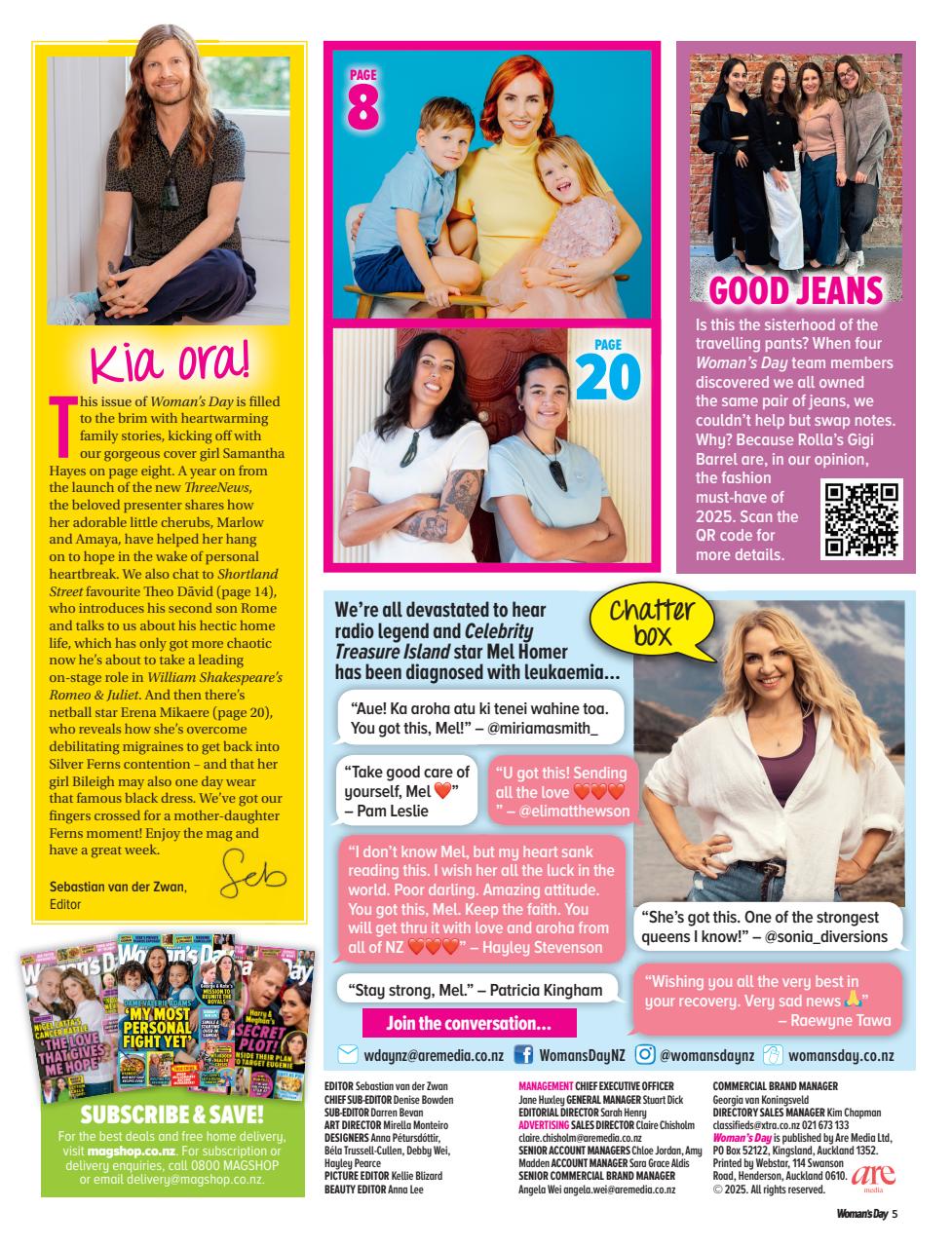 Woman's Day NZ Preview Pages