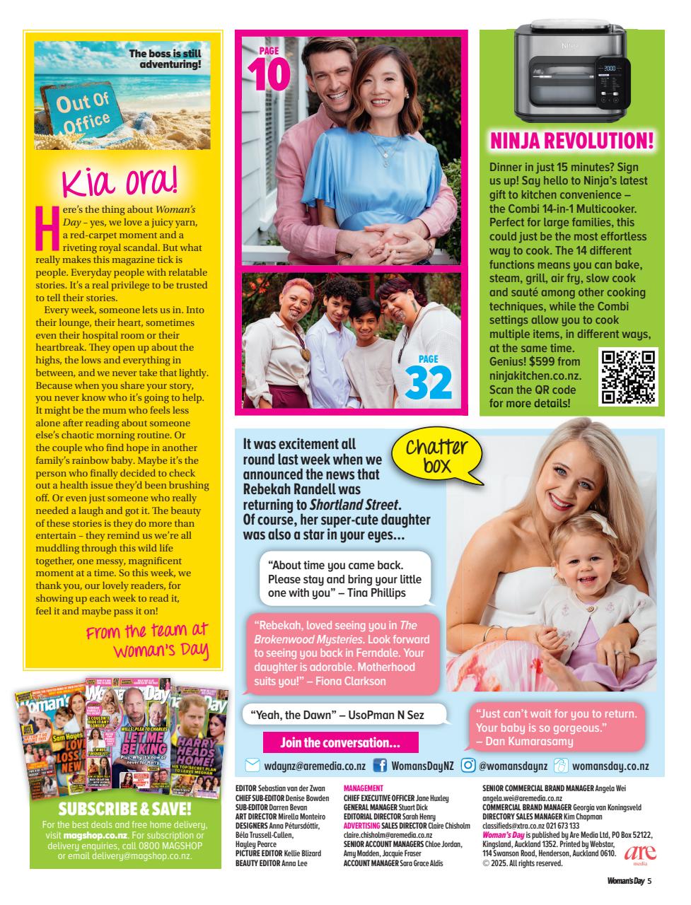 Woman's Day NZ Preview Pages