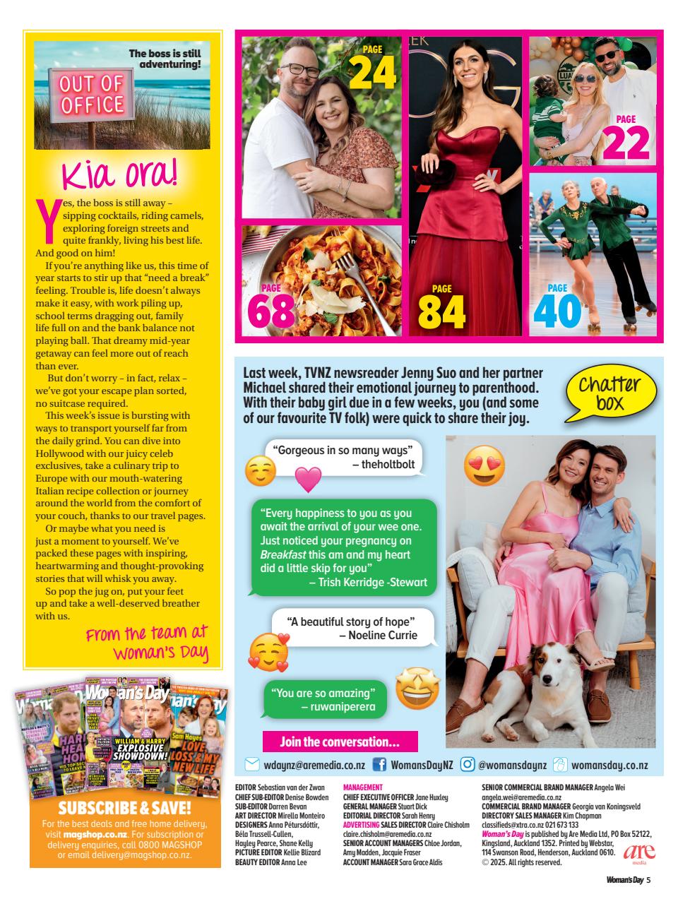Woman's Day NZ Preview Pages