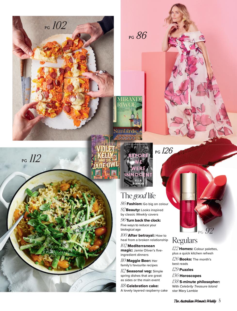 Australian Women's Weekly NZ Preview Pages