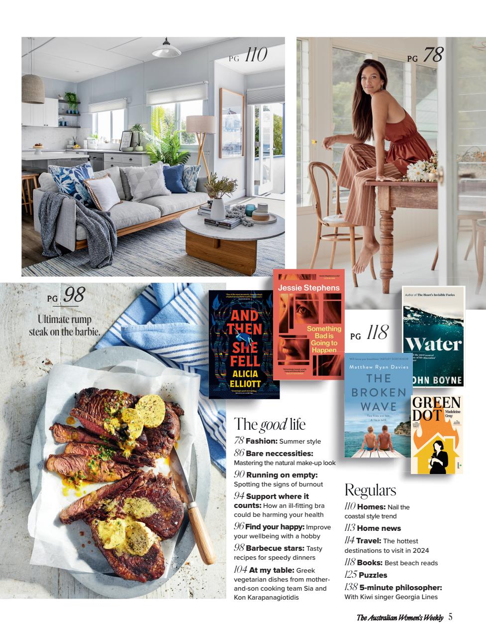 Australian Women's Weekly NZ Preview Pages