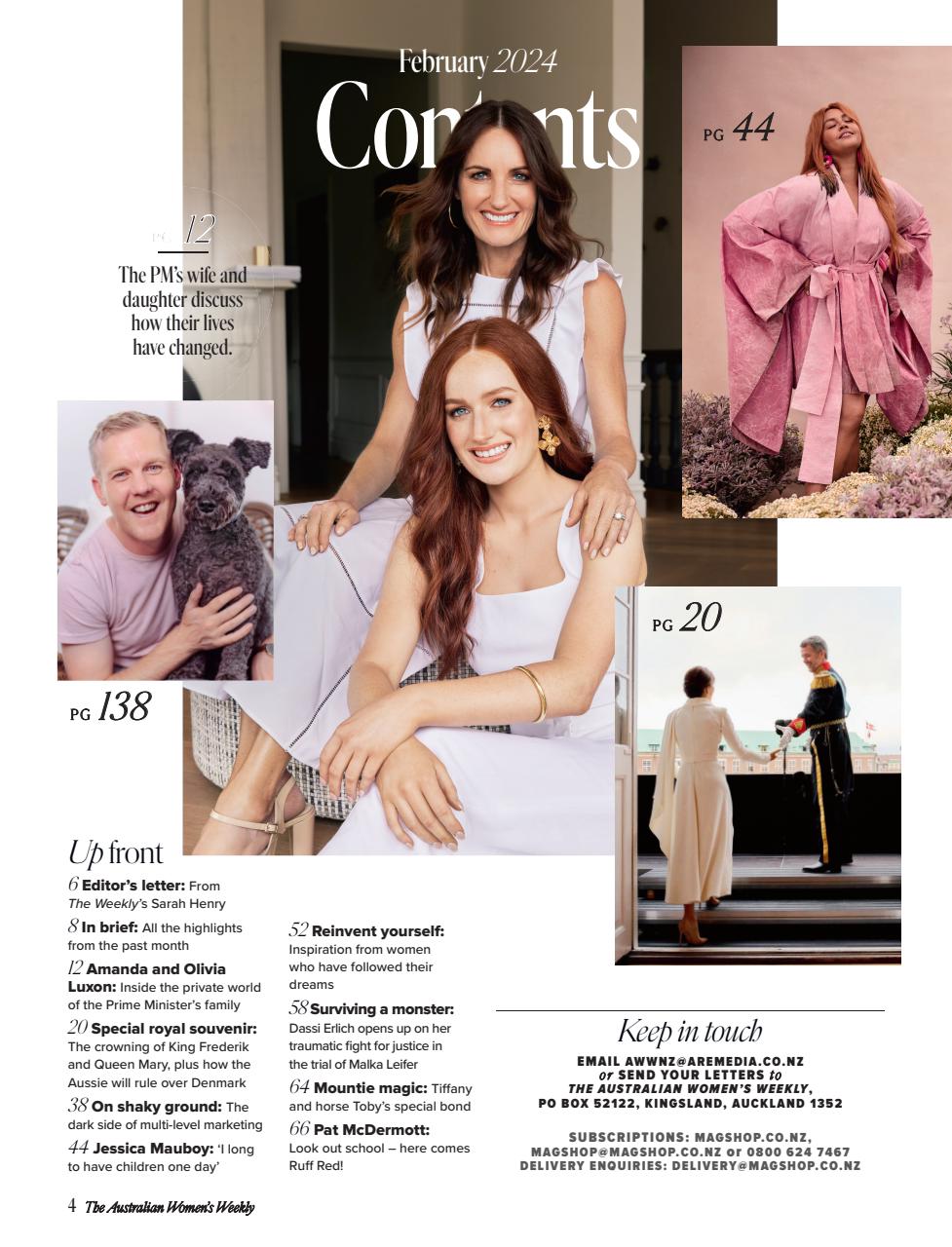 Australian Women's Weekly NZ Preview Pages