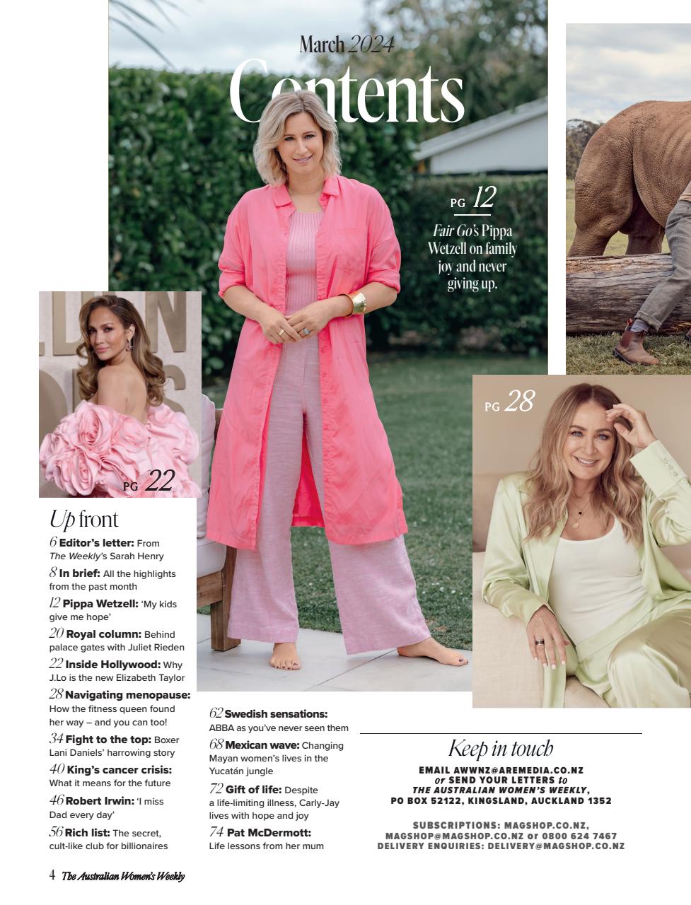 Australian Women's Weekly NZ Preview Pages