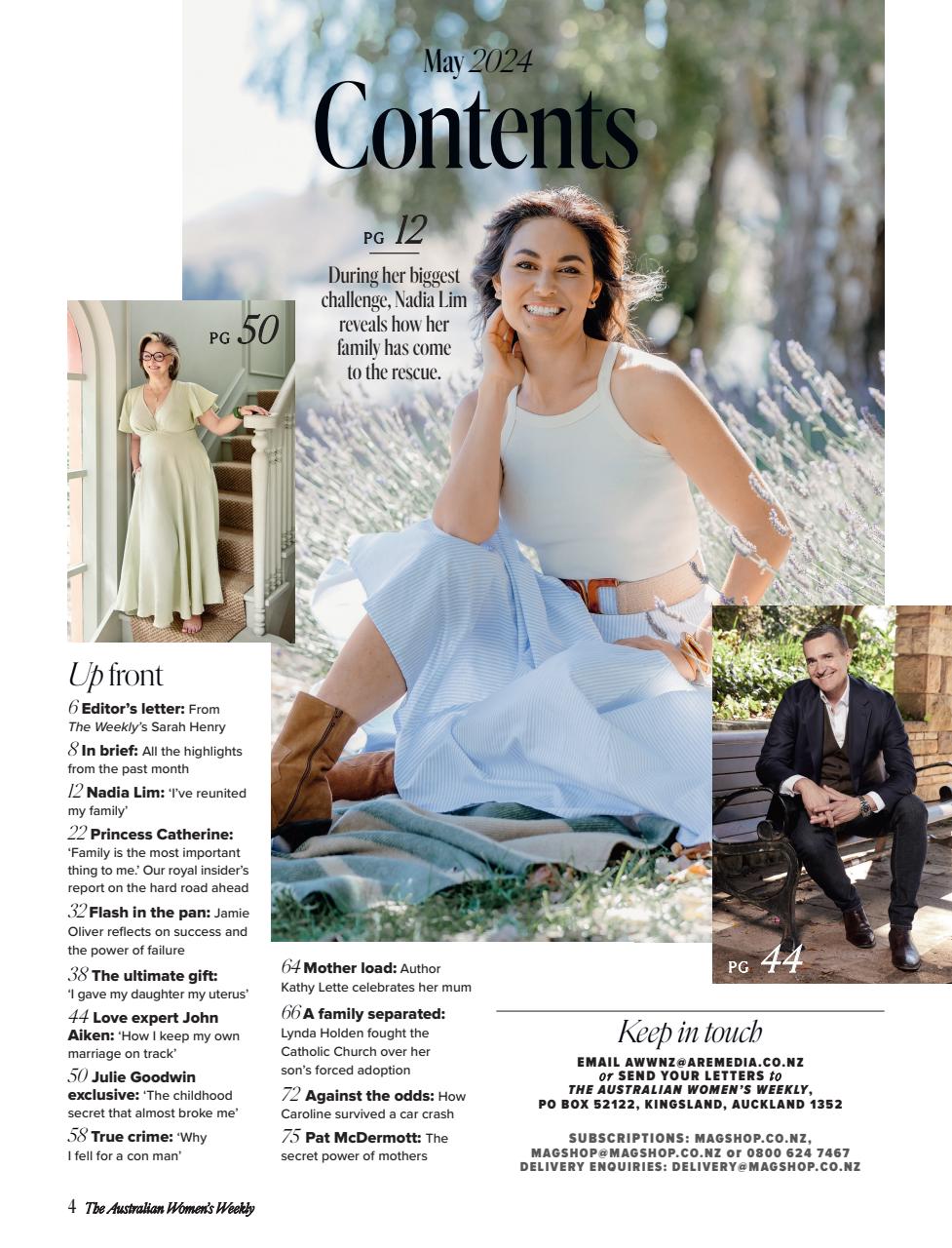 Australian Women's Weekly NZ Preview Pages