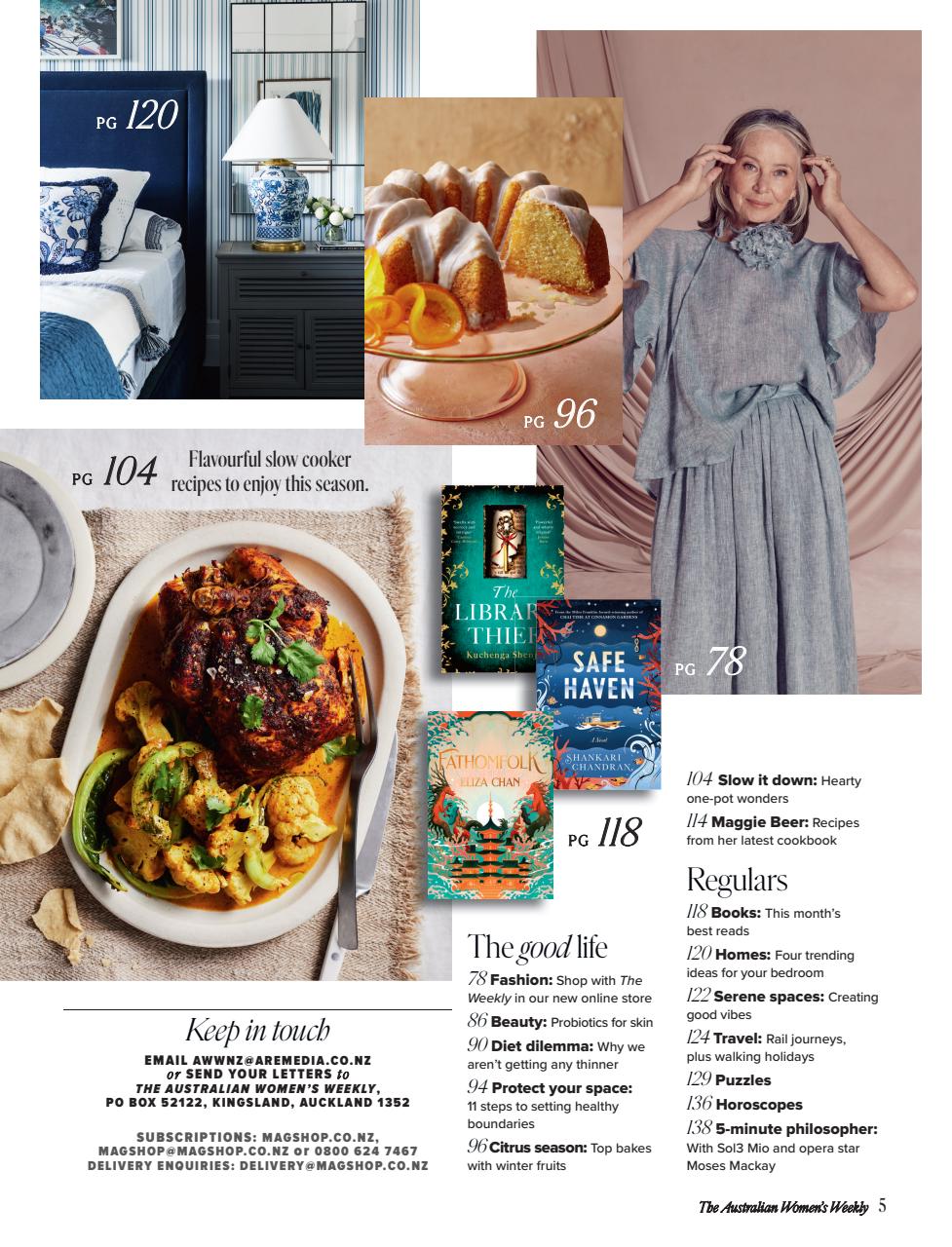 Australian Women's Weekly NZ Preview Pages