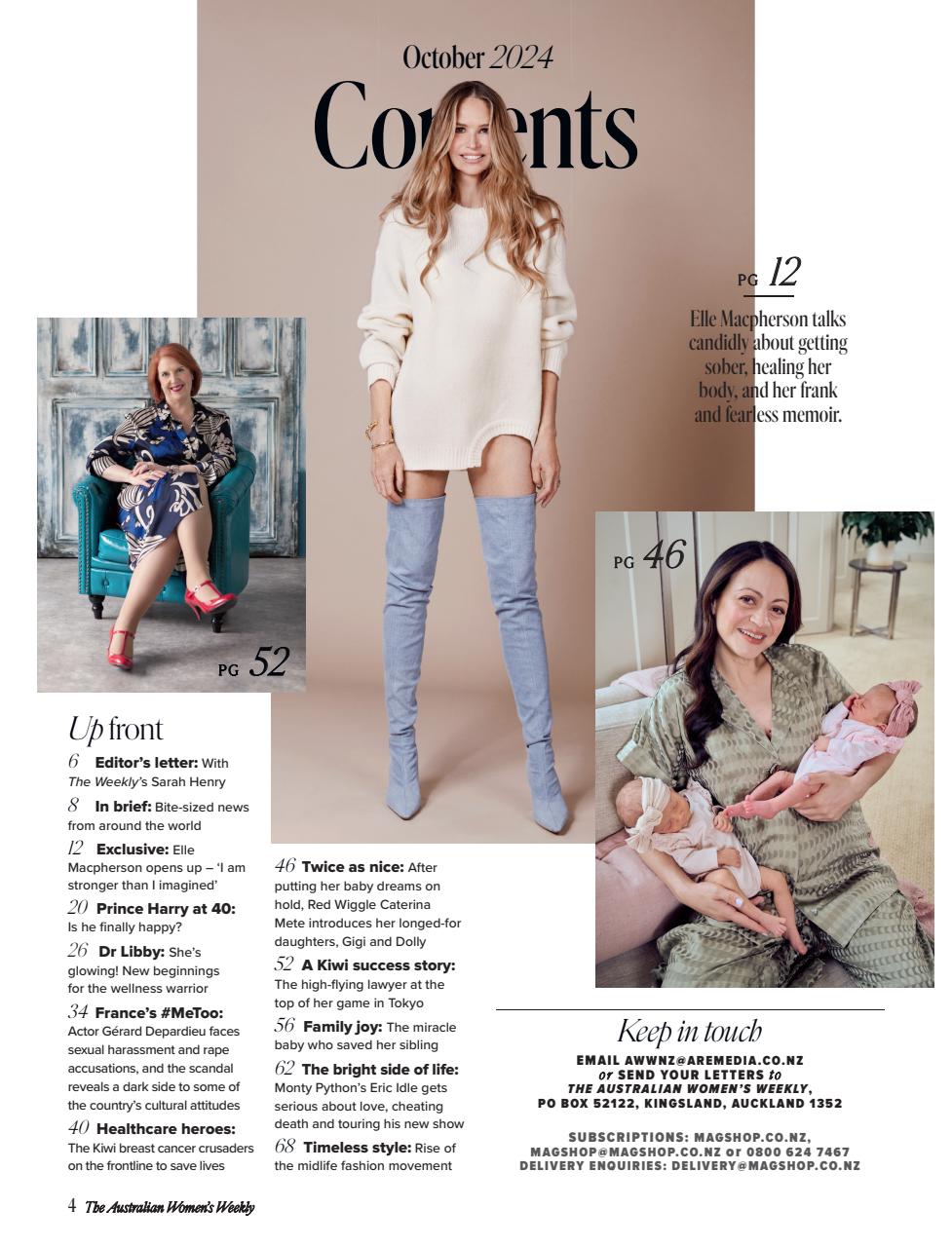 Australian Women's Weekly NZ Preview Pages