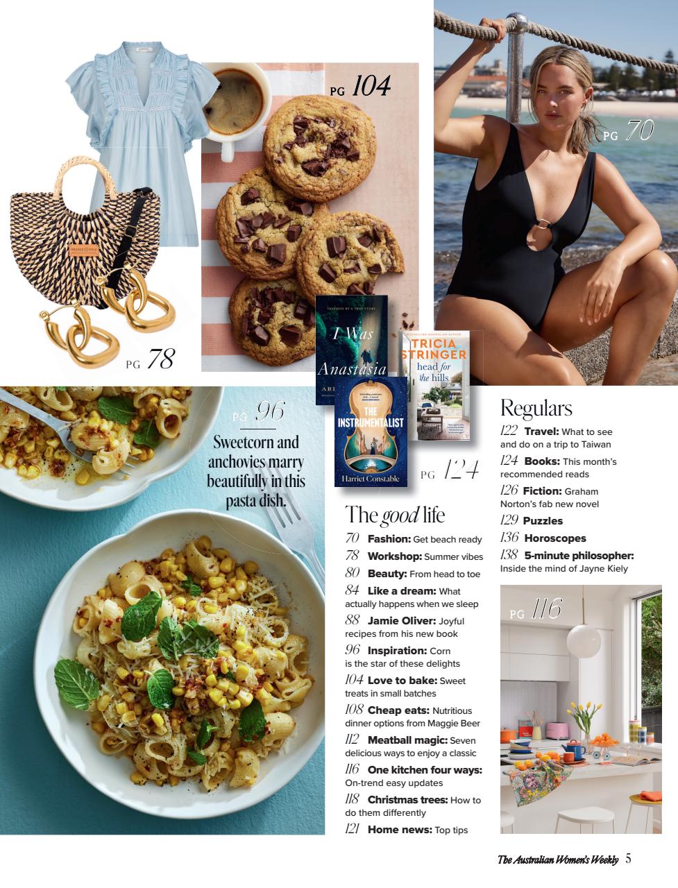 Australian Women's Weekly NZ Preview Pages