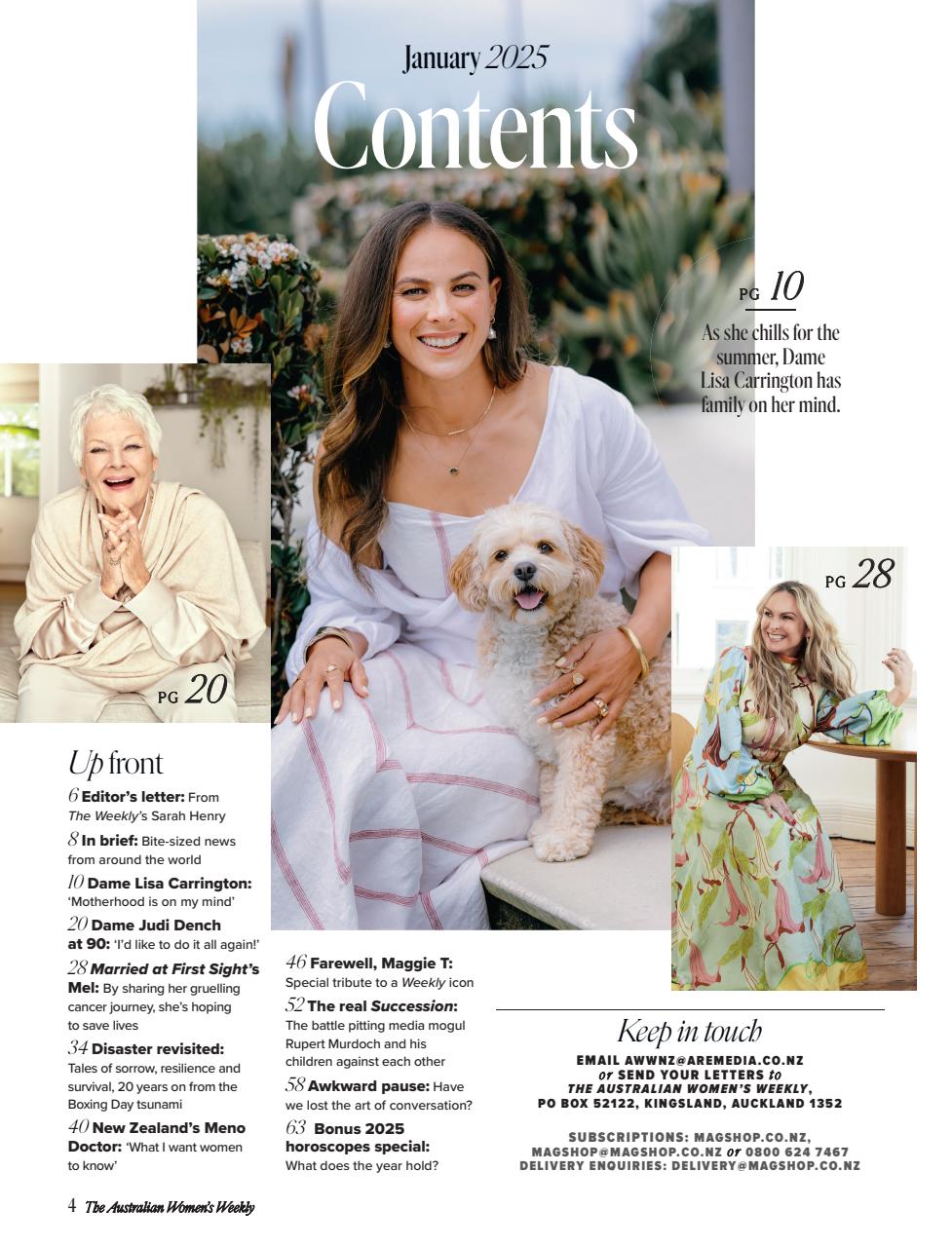 Australian Women's Weekly NZ Preview Pages