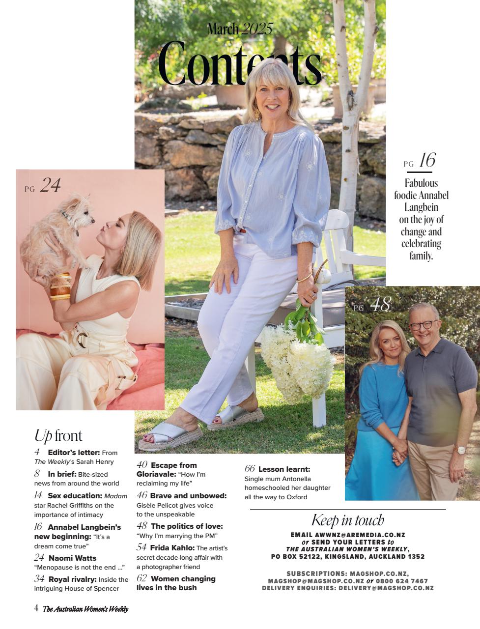 Australian Women's Weekly NZ Preview Pages