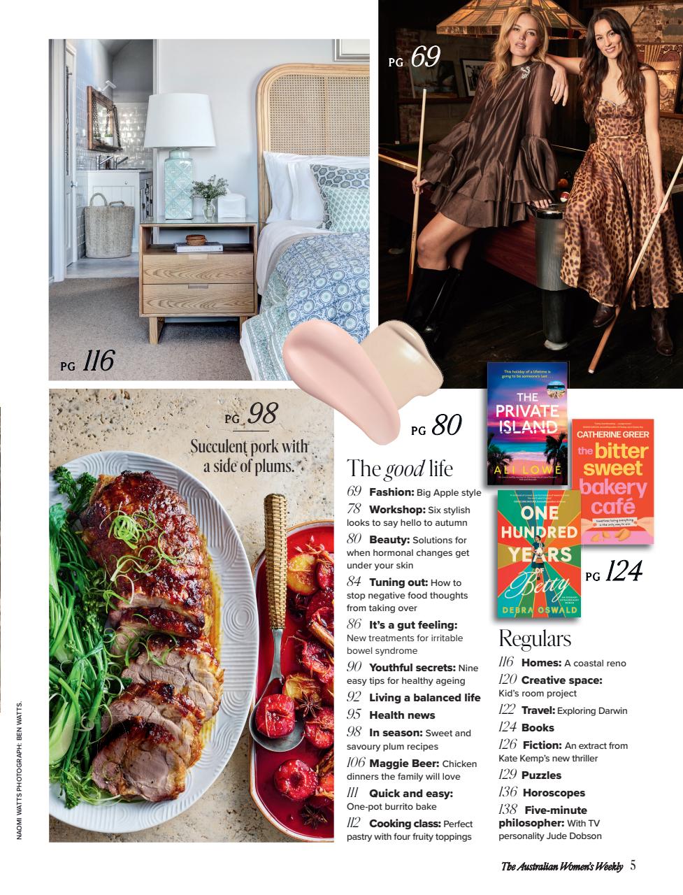 Australian Women's Weekly NZ Preview Pages