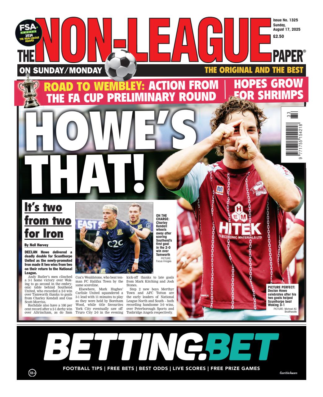 The Non-League Football Paper Preview Pages