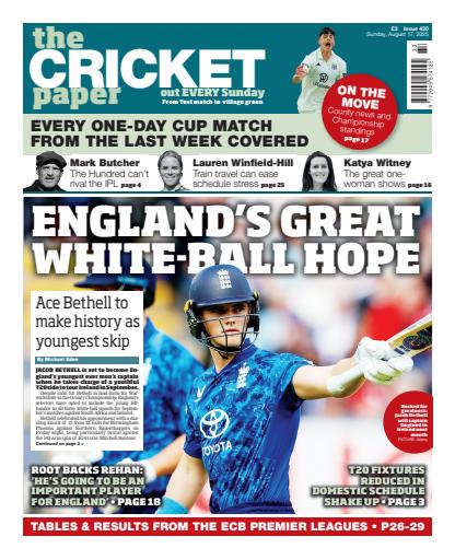 The Cricket Paper issue 