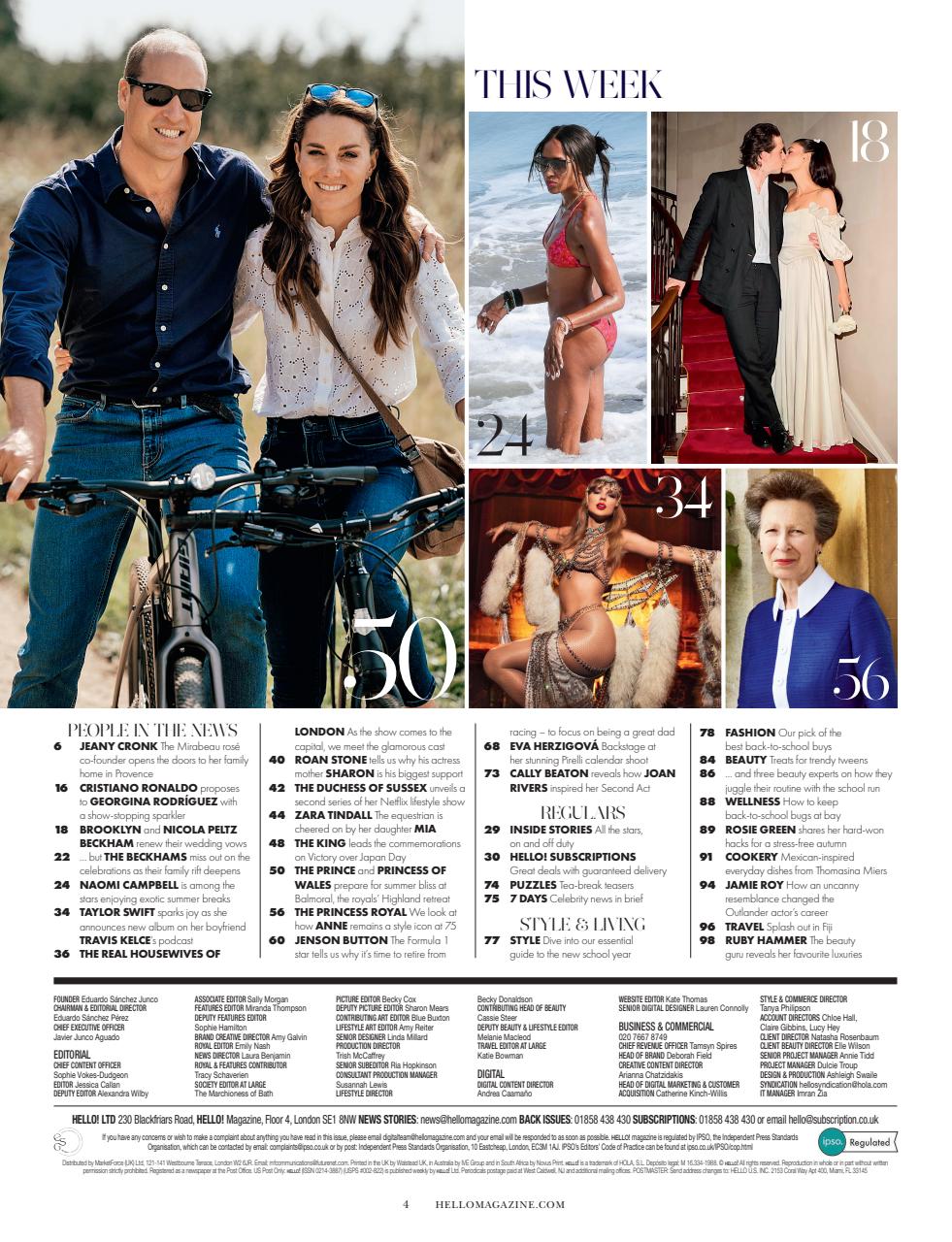 Hello! Magazine Preview Pages