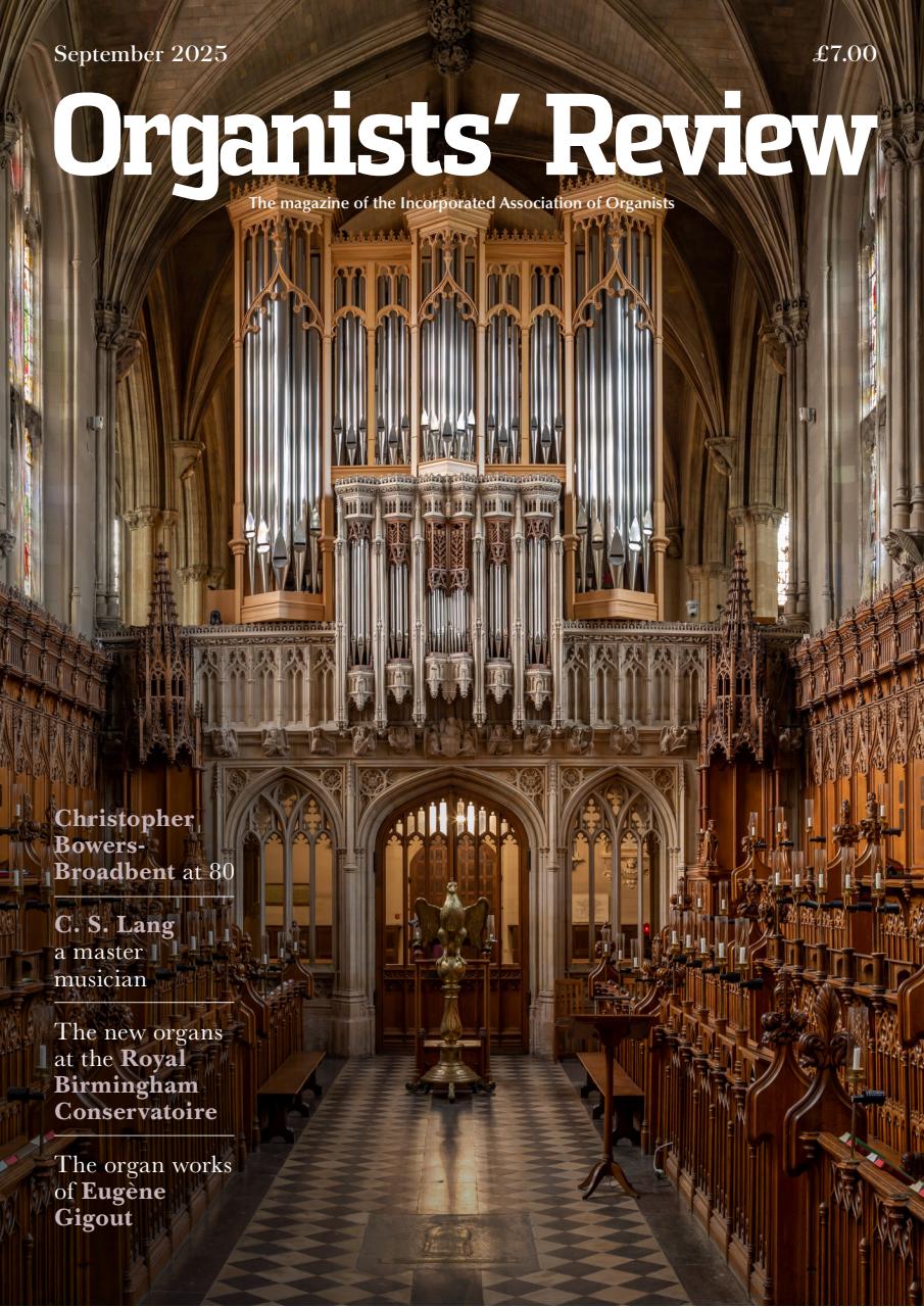 Organists' Review Preview Pages