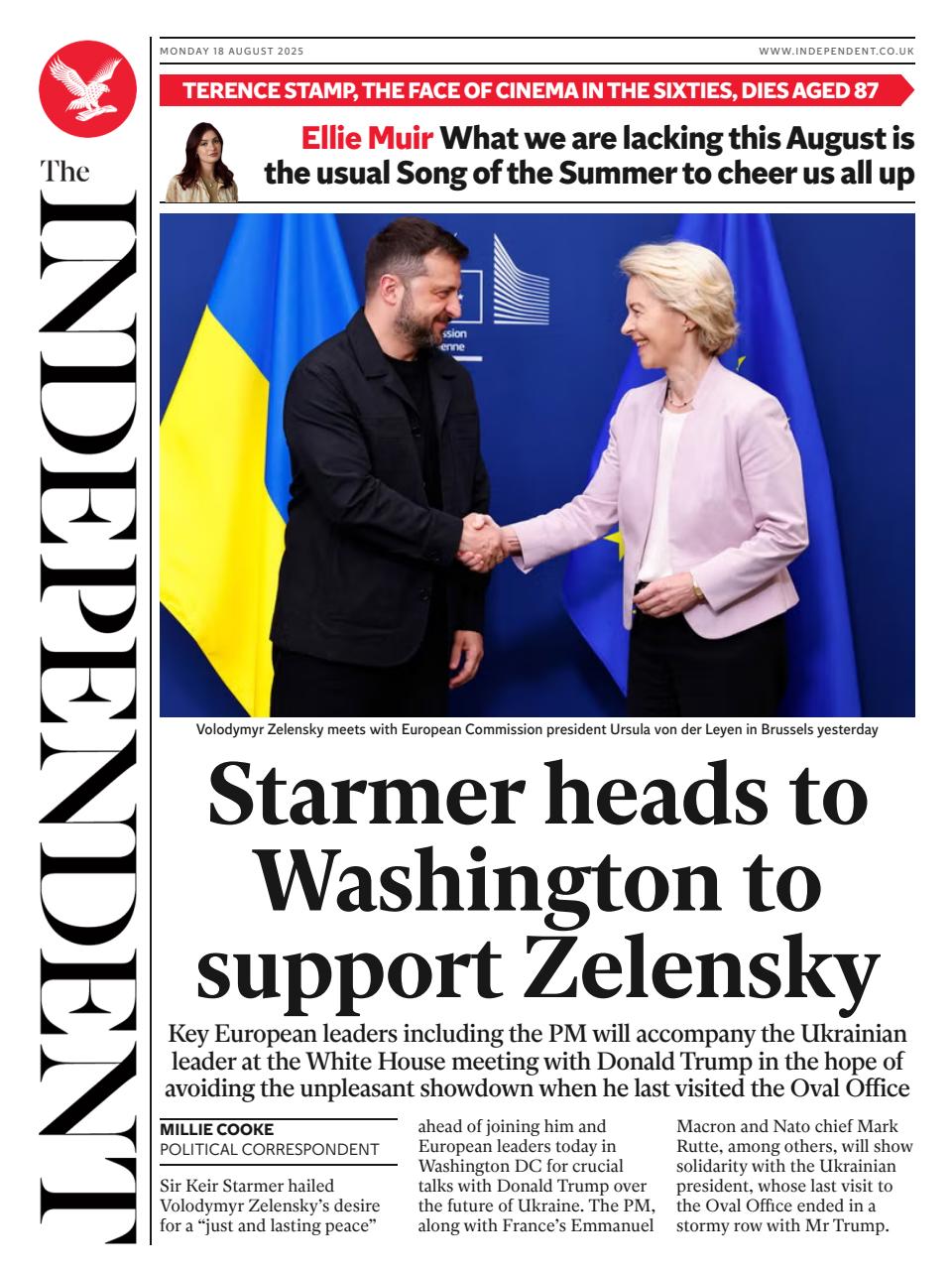 The Independent Daily Edition Newspaper Preview Pages