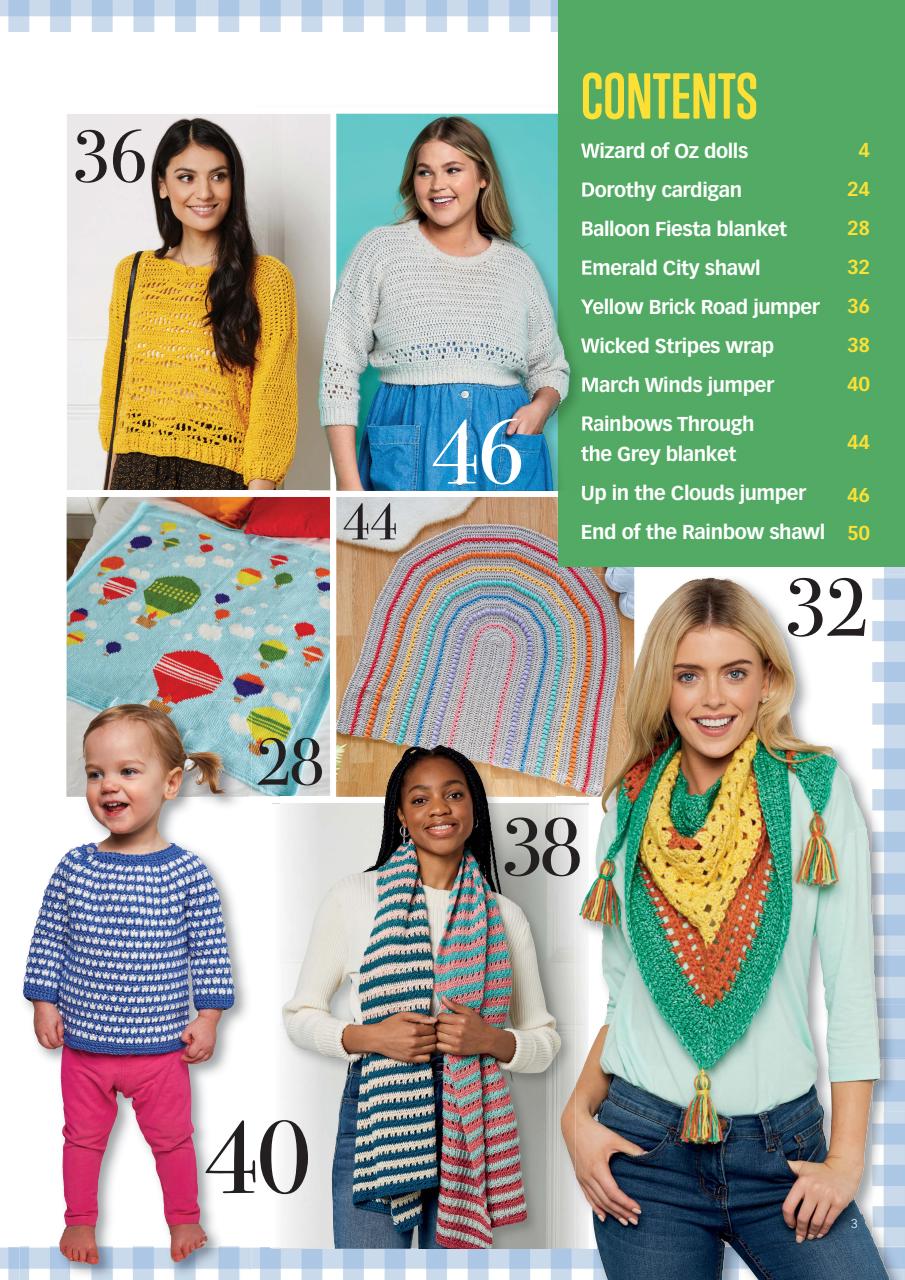 Crochet Now Magazine Preview Pages