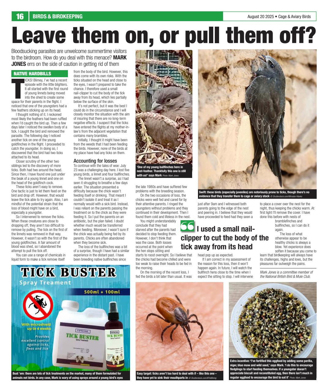 Cage & Aviary Birds Preview Pages