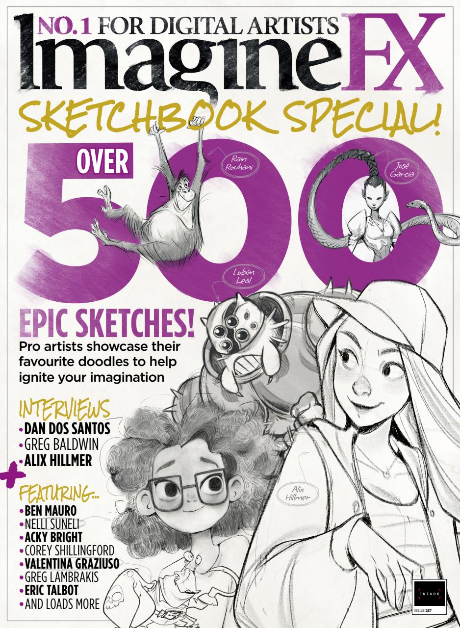 ImagineFX Preview Pages