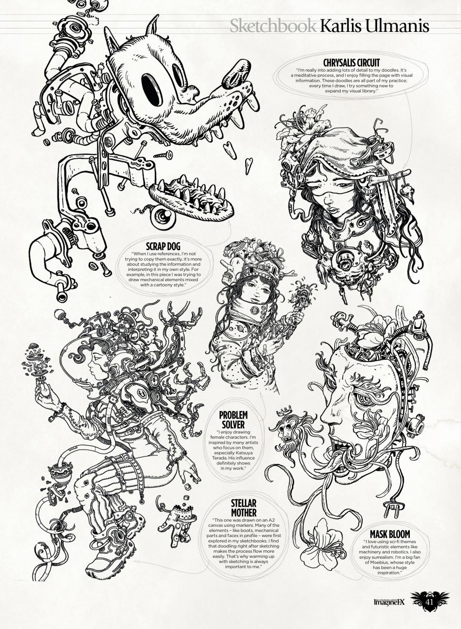 ImagineFX Preview Pages