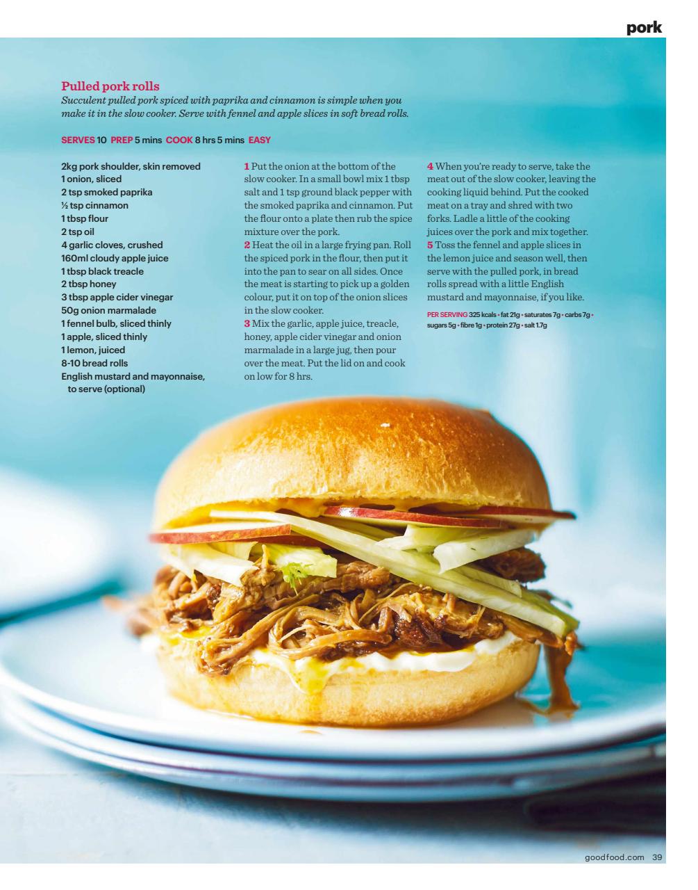 Good Food Magazine Preview Pages