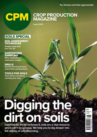 Crop Production Magazine issue August 2025
