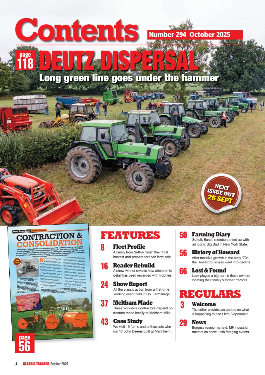 Classic Tractor Preview Pages