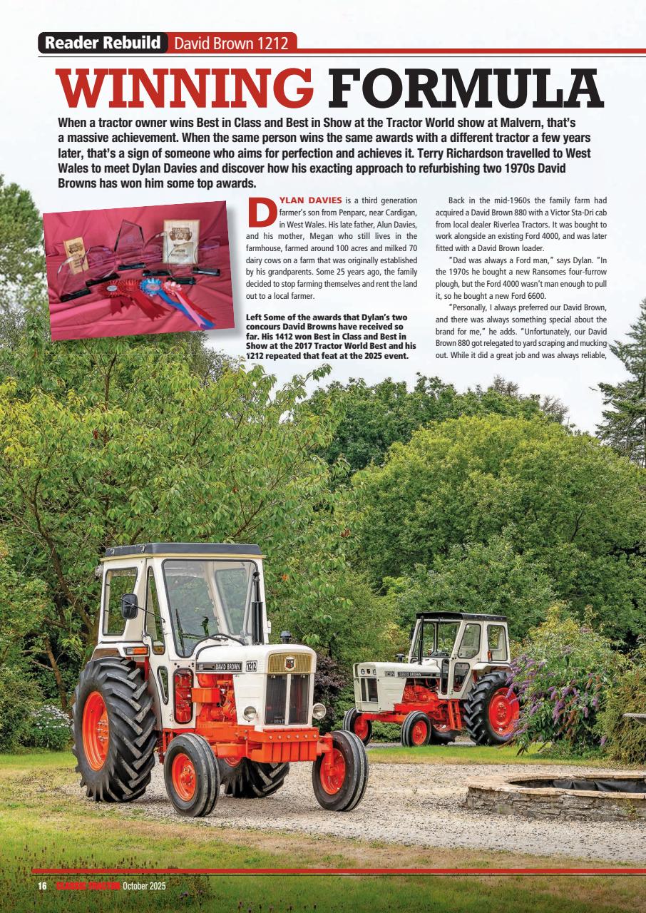 Classic Tractor Preview Pages