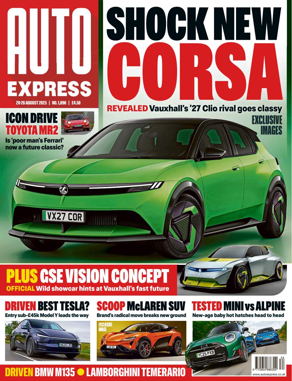 Auto Express Preview Pages