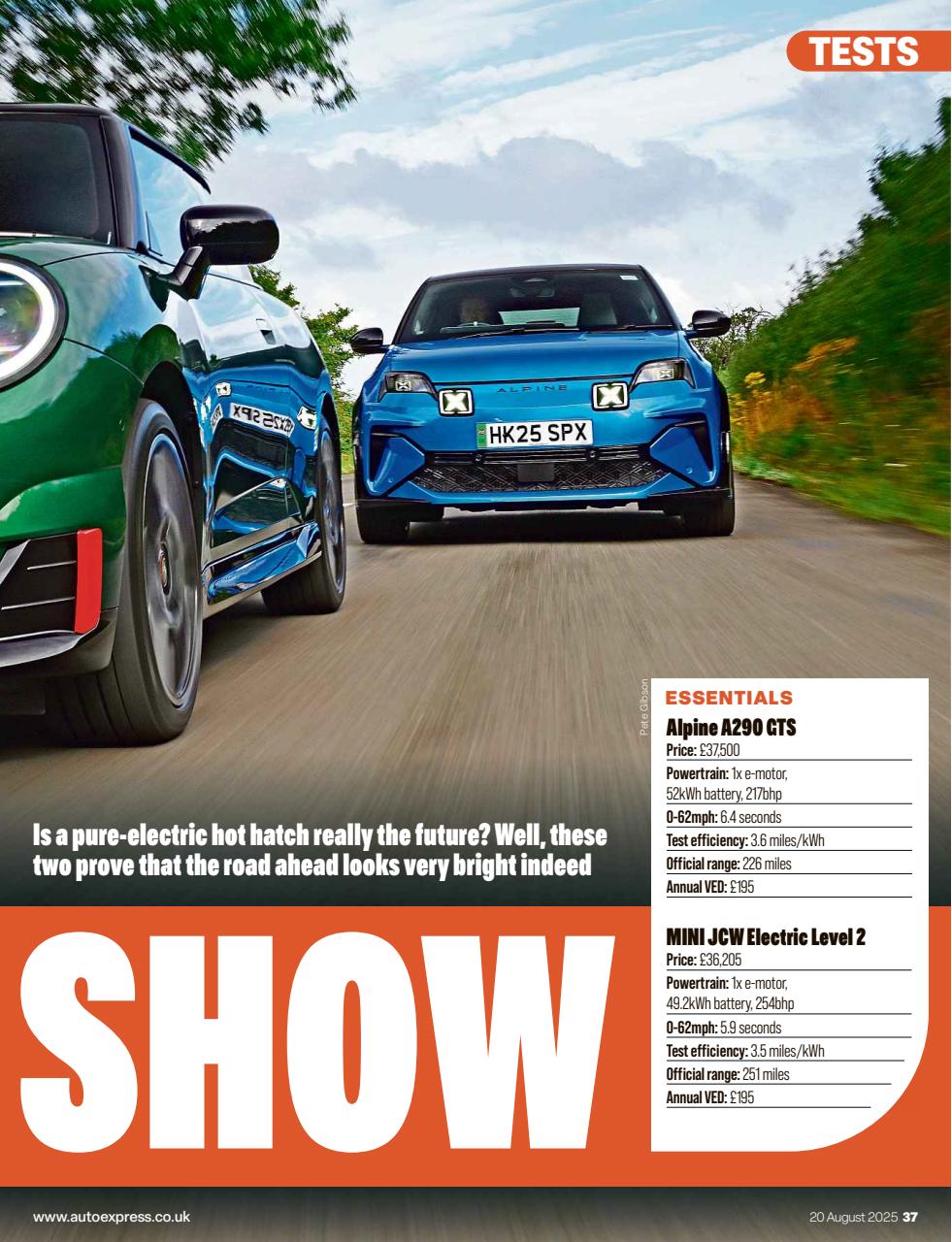Auto Express Preview Pages