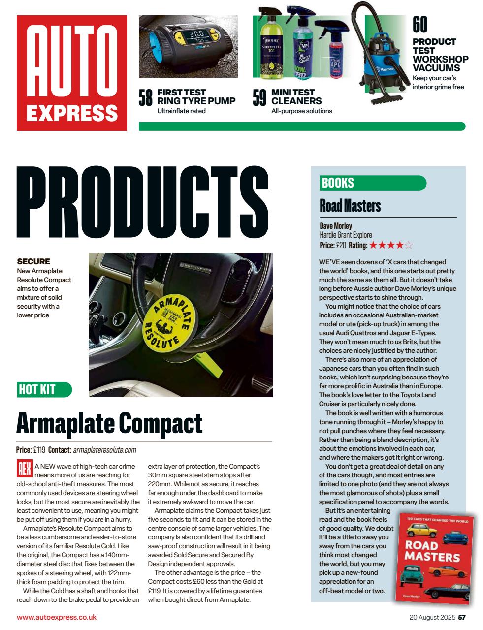 Auto Express Preview Pages
