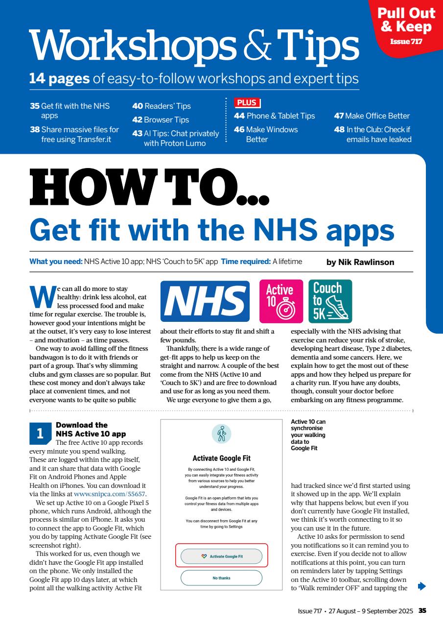 Computer Active Preview Pages