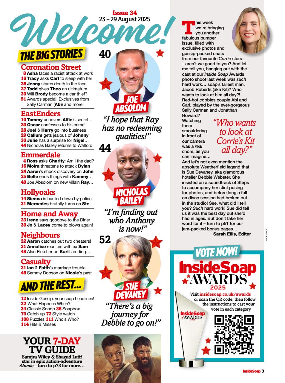 Inside Soap Preview Pages