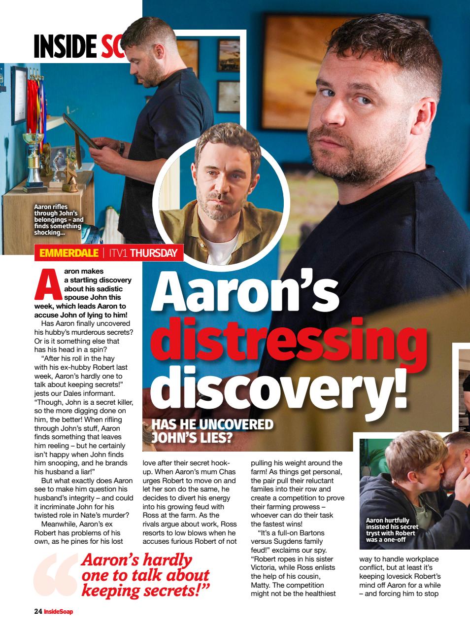 Inside Soap Preview Pages